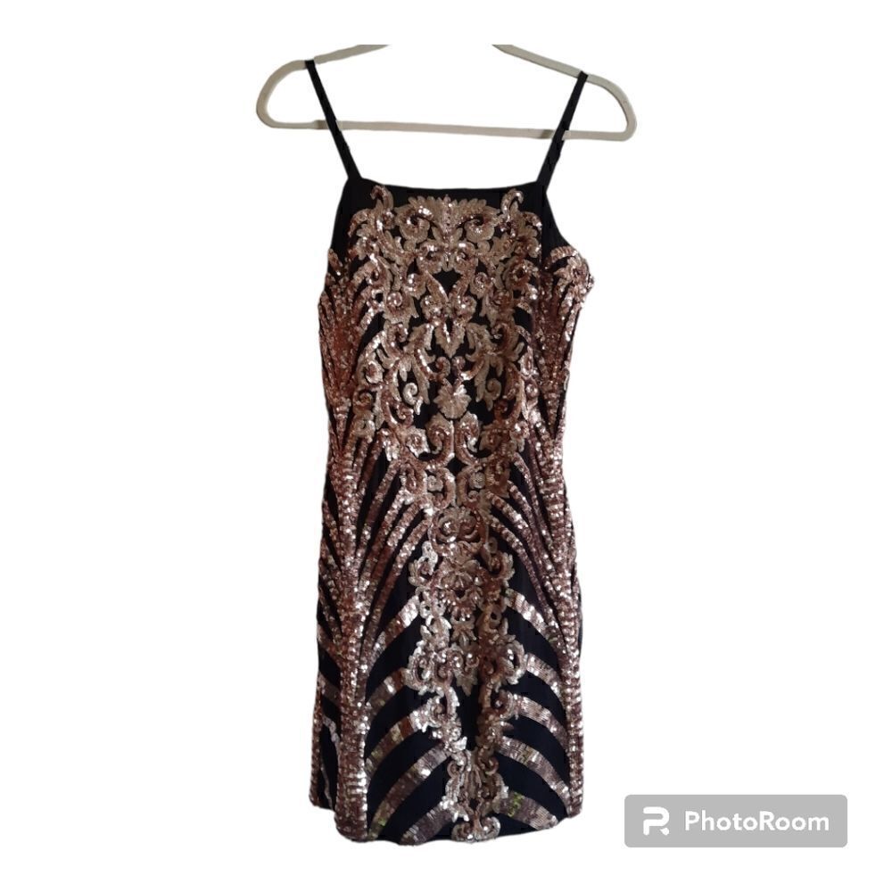 Akira Sequin Party Dress